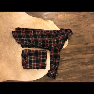 Ralph Lauren flannel pj set